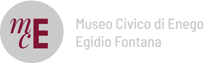 Logo Museo Civico di Enego Egidio Fontana scritta chiara
